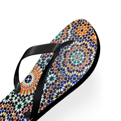 MOROCCAN MOZAIC Unisex Flip Flops