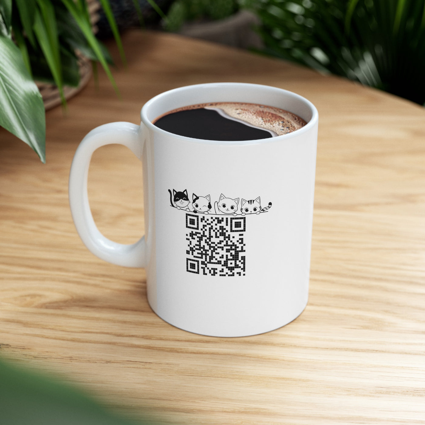 PURRFECT CAT MOM Ceramic Mug, 11oz with BONUS MEOW!