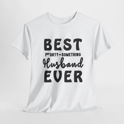 FORTY-SOMETHING ULTIMATE HUBBY Heavy Cotton Tee