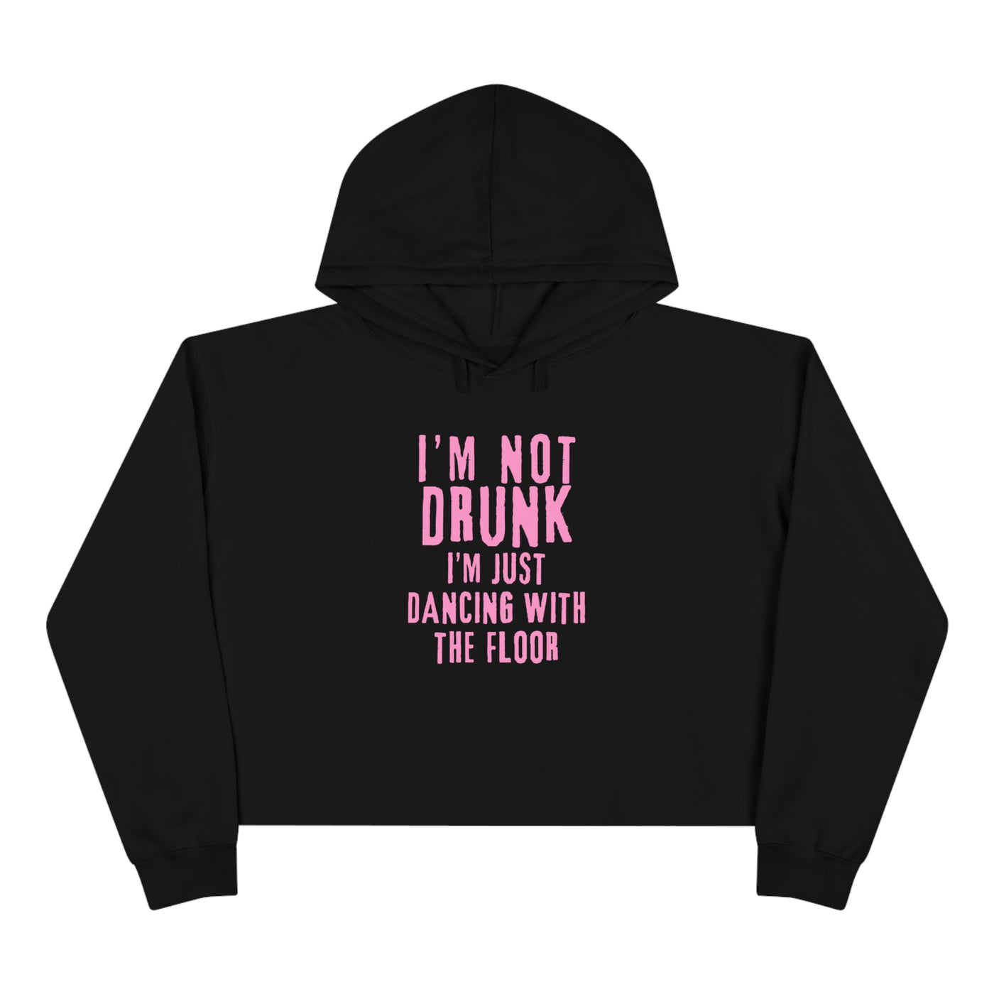 DANCE FLOOR PARTY Crop Hoodie