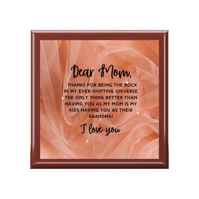 DEAR MOM Jewelry Box
