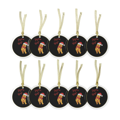 Winnie the Pooh - Joyeux Noel Glass Ornament Bundles