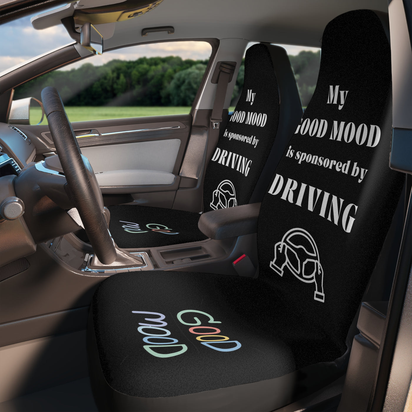 MOOD-BOOSTING DRIVE Car Seat Covers