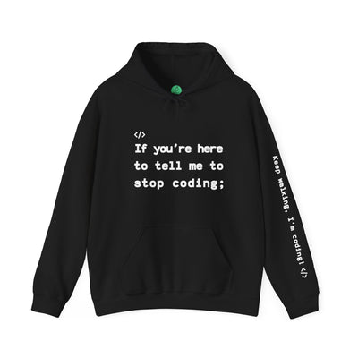 CODING ENTHUSIAST Unisex Heavy Blend™ Hooded Sweatshirt