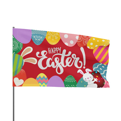EASTER CHEER Flag (not include FlagPole)