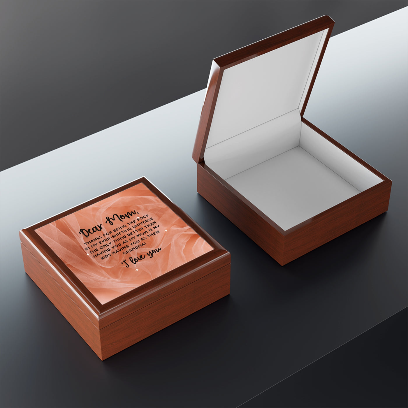 DEAR MOM Jewelry Box