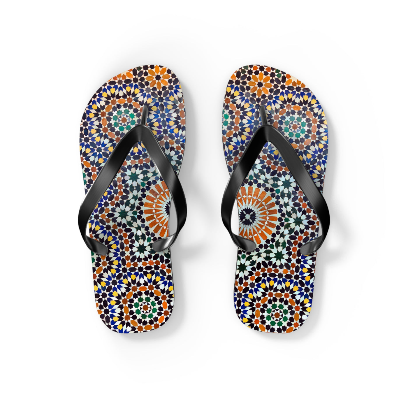 MOROCCAN MOZAIC Unisex Flip Flops