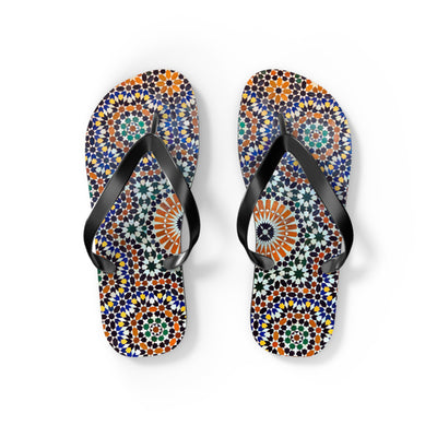 MOROCCAN MOZAIC Unisex Flip Flops