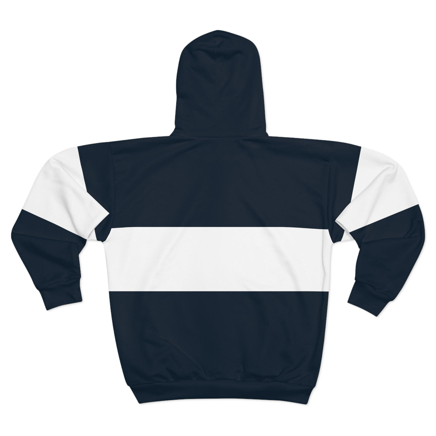 MARITIME ANCHOR  Unisex Zip Hoodie (AOP)