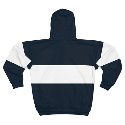 MARITIME ANCHOR  Unisex Zip Hoodie (AOP)