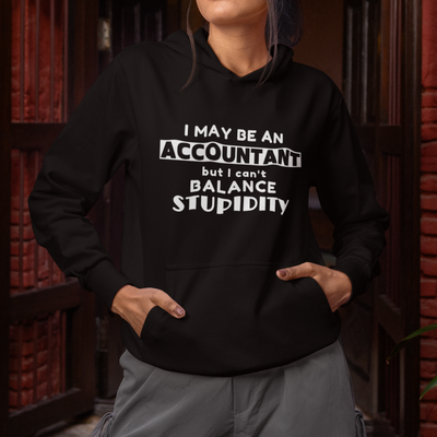 BALANCING ACT ACCOUNTANT Unisex Heavy Blend™ Hooded Sweatshirt