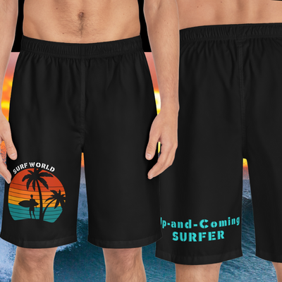 UP AND COMING SURFER Men's Board Shorts