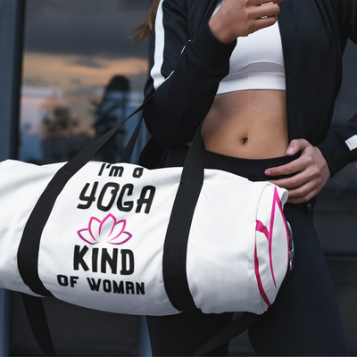 YOGA KIND OF WOMAN Duffel Bag - 2 sizes