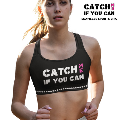 CATCH ME Seamless Sports Bra (AOP)
