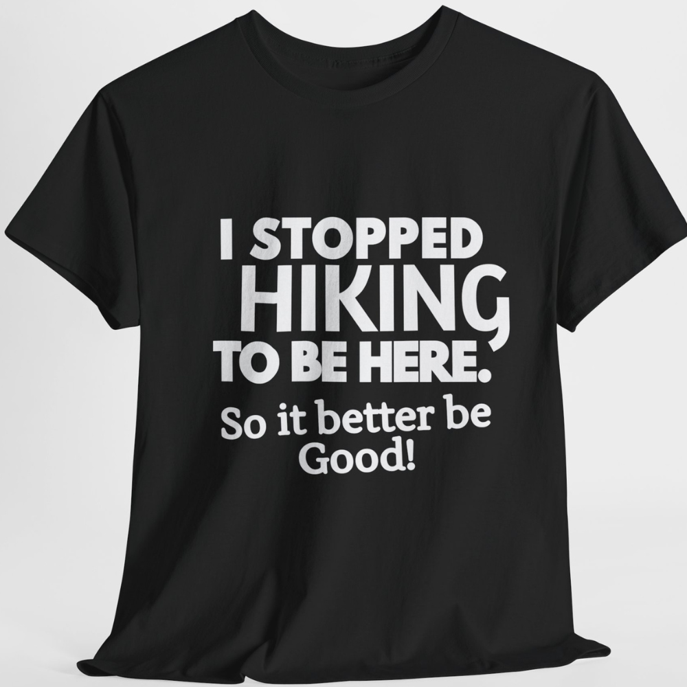 HIKING BREAK Unisex Heavy Cotton Tee