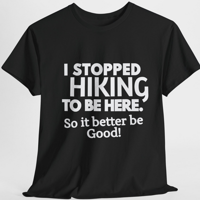HIKING BREAK Unisex Heavy Cotton Tee