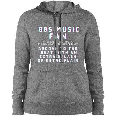 RETRO GROOVE Ladies' Pullover Hooded Sweatshirt4