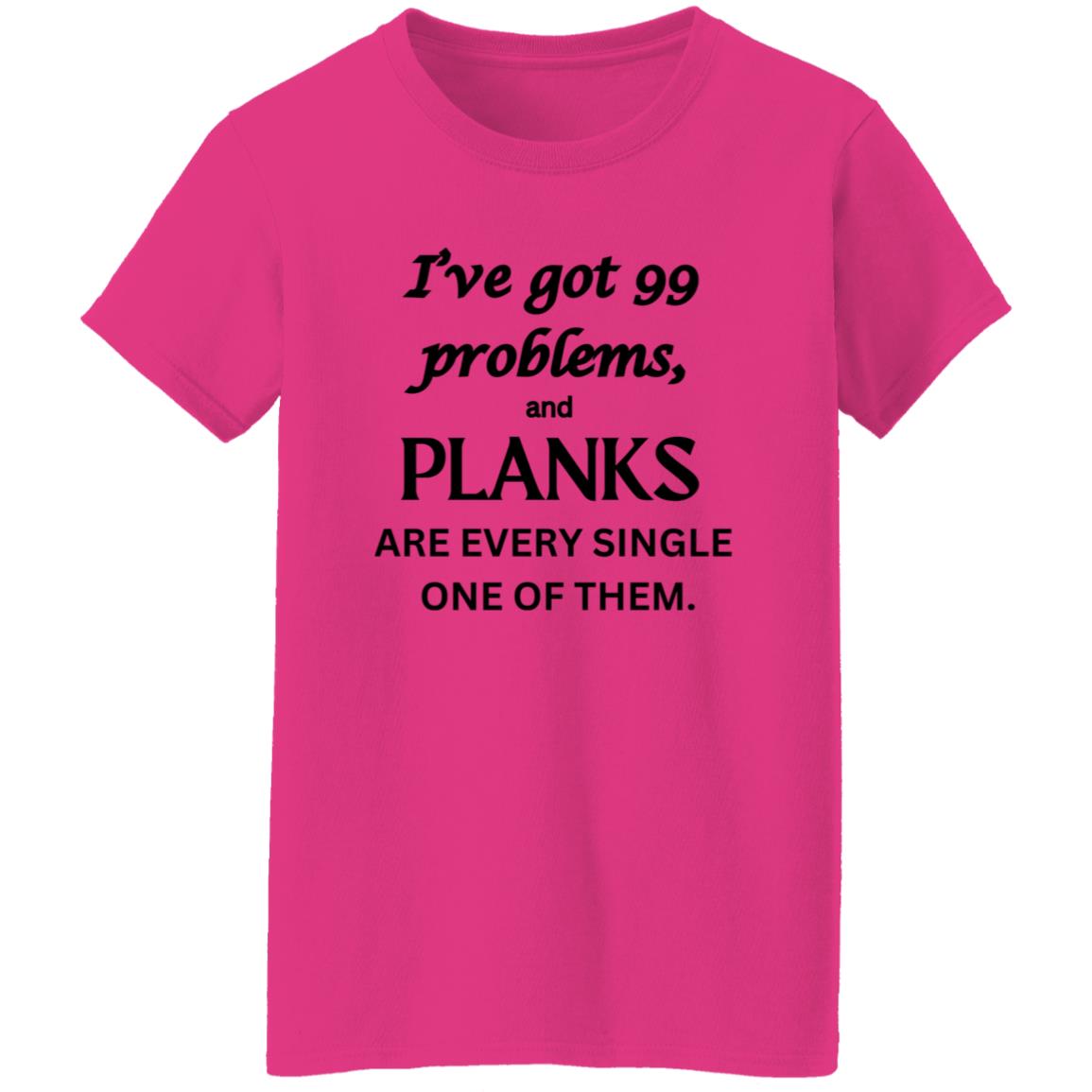 PLANK PRINCESS Ladies' 5.3 oz. T-Shirt