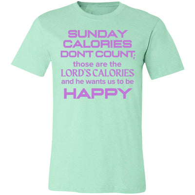 SUNDAY CALORIES Unisex Jersey Short-Sleeve T-Shirt