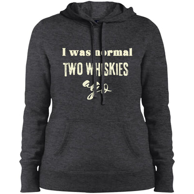 2 WHISKIES AGO Ladies' Pullover Hooded Sweatshirt