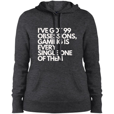 GAMER OBSESSION Ladies' Pullover Hooded Sweatshirt