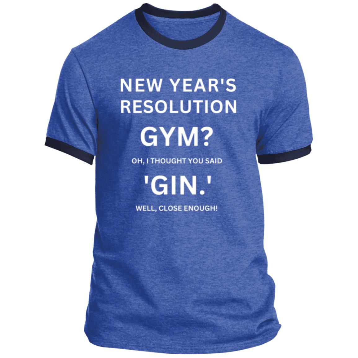 RESOLUTION REMIX Ringer Tee