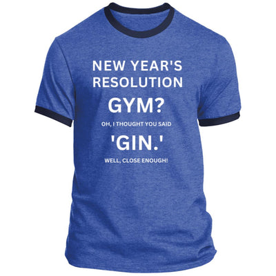 RESOLUTION REMIX Ringer Tee