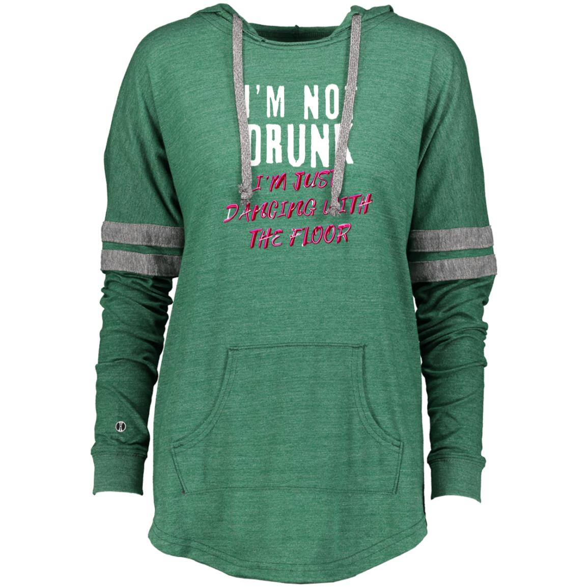 DANCE FLOOR PARTY Ladies Hooded Low Key Pullover