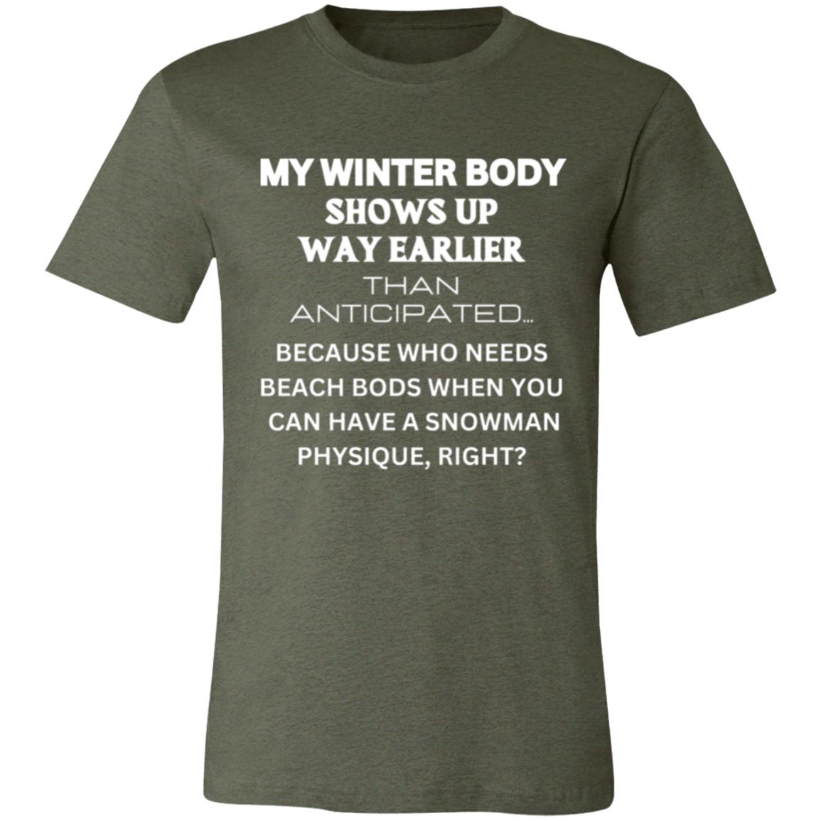 WINTER BODY WISDOM Unisex Jersey Short-Sleeve T-Shirt