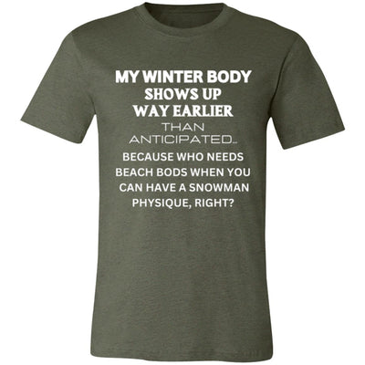 WINTER BODY WISDOM Unisex Jersey Short-Sleeve T-Shirt