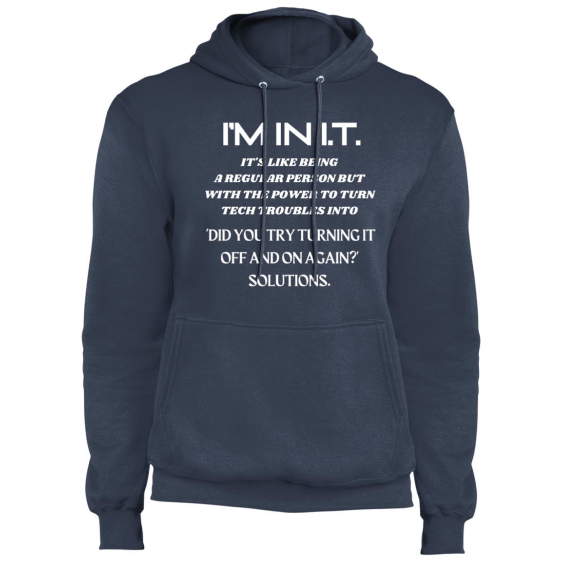 TECH WIZARDRY Core Fleece Pullover Hoodie