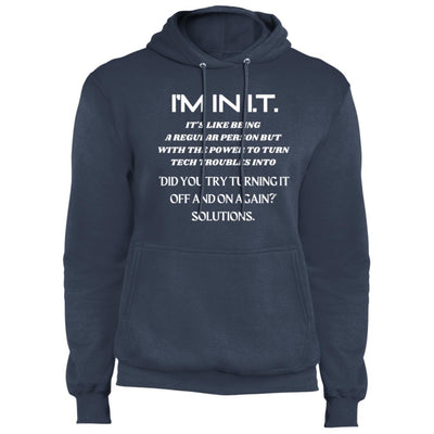 TECH WIZARDRY Core Fleece Pullover Hoodie