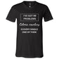 Calorie Counting Chronicles Dark V-neck Tee