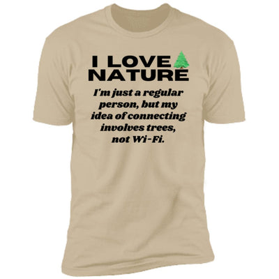 NATURE CONNECTION VIBES  Premium Short Sleeve T-Shirt