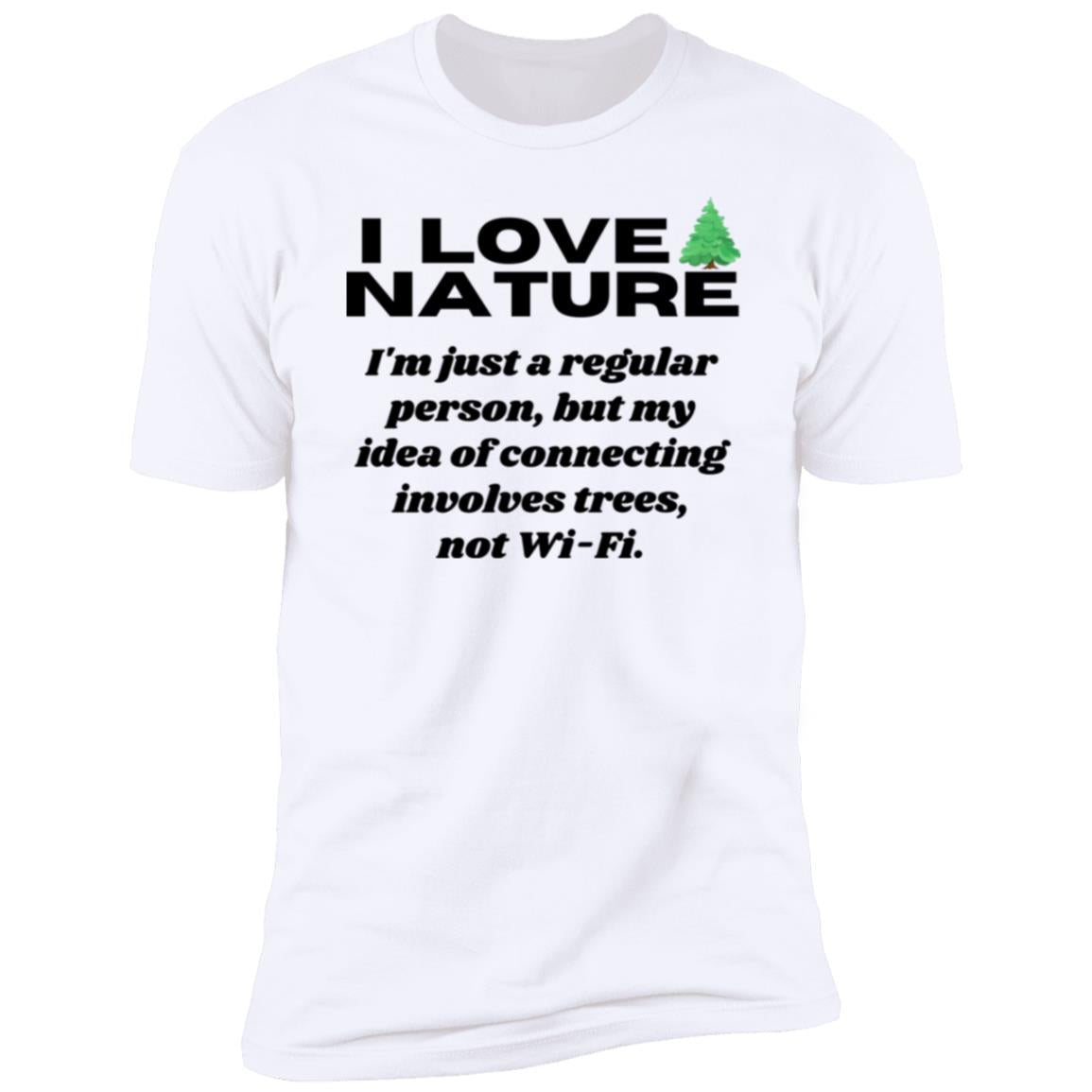 NATURE CONNECTION VIBES  Premium Short Sleeve T-Shirt