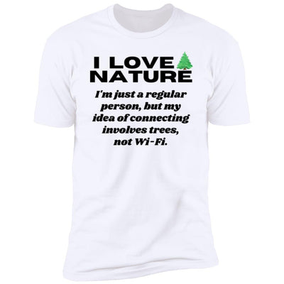 NATURE CONNECTION VIBES  Premium Short Sleeve T-Shirt
