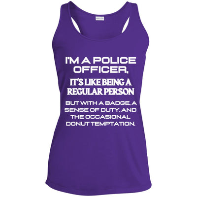 BADGE & DUTY Ladies' Performance Racerback Tank