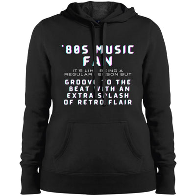 RETRO GROOVE Ladies' Pullover Hooded Sweatshirt4