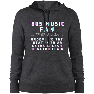 RETRO GROOVE Ladies' Pullover Hooded Sweatshirt4