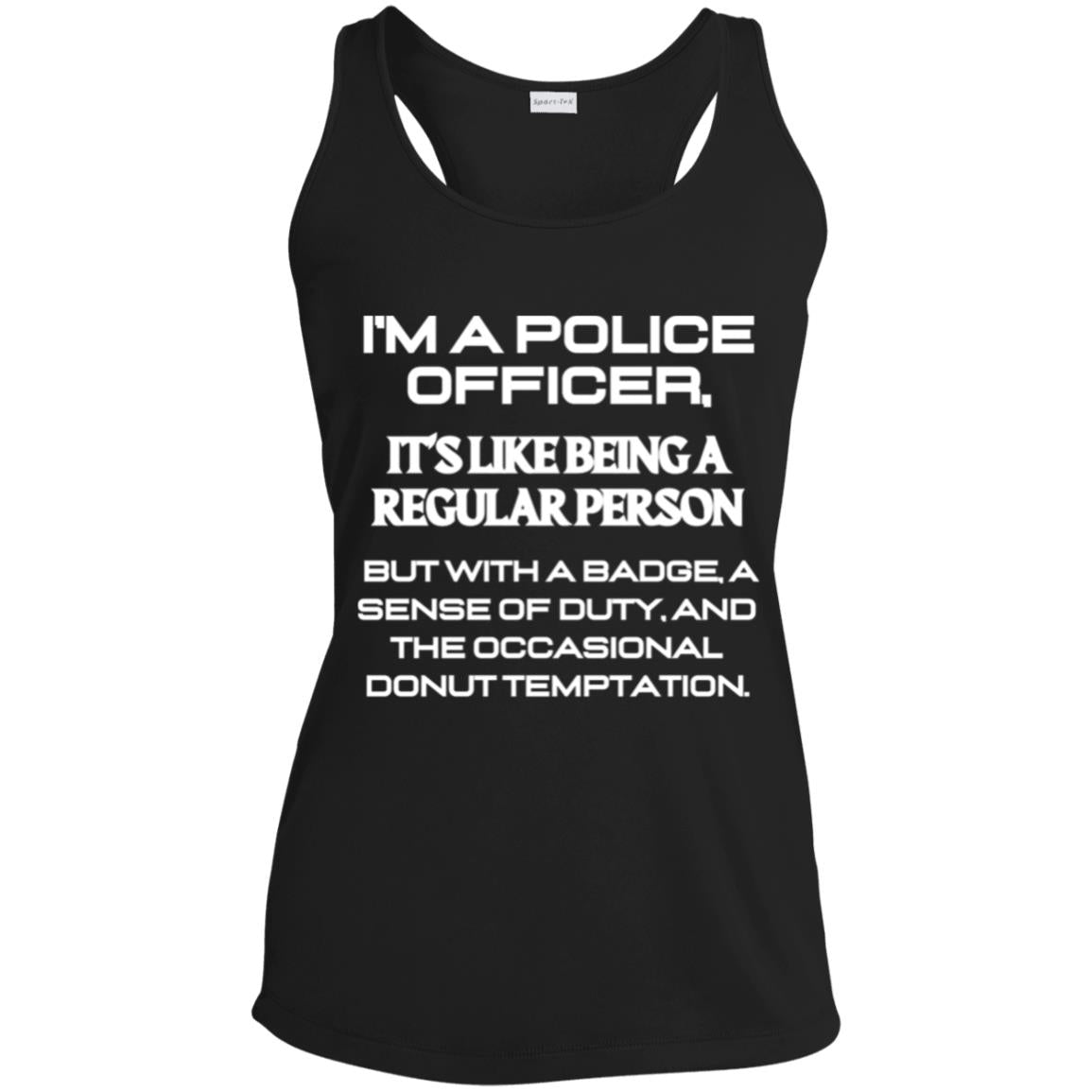 BADGE & DUTY Ladies' Performance Racerback Tank