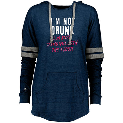 DANCE FLOOR PARTY Ladies Hooded Low Key Pullover