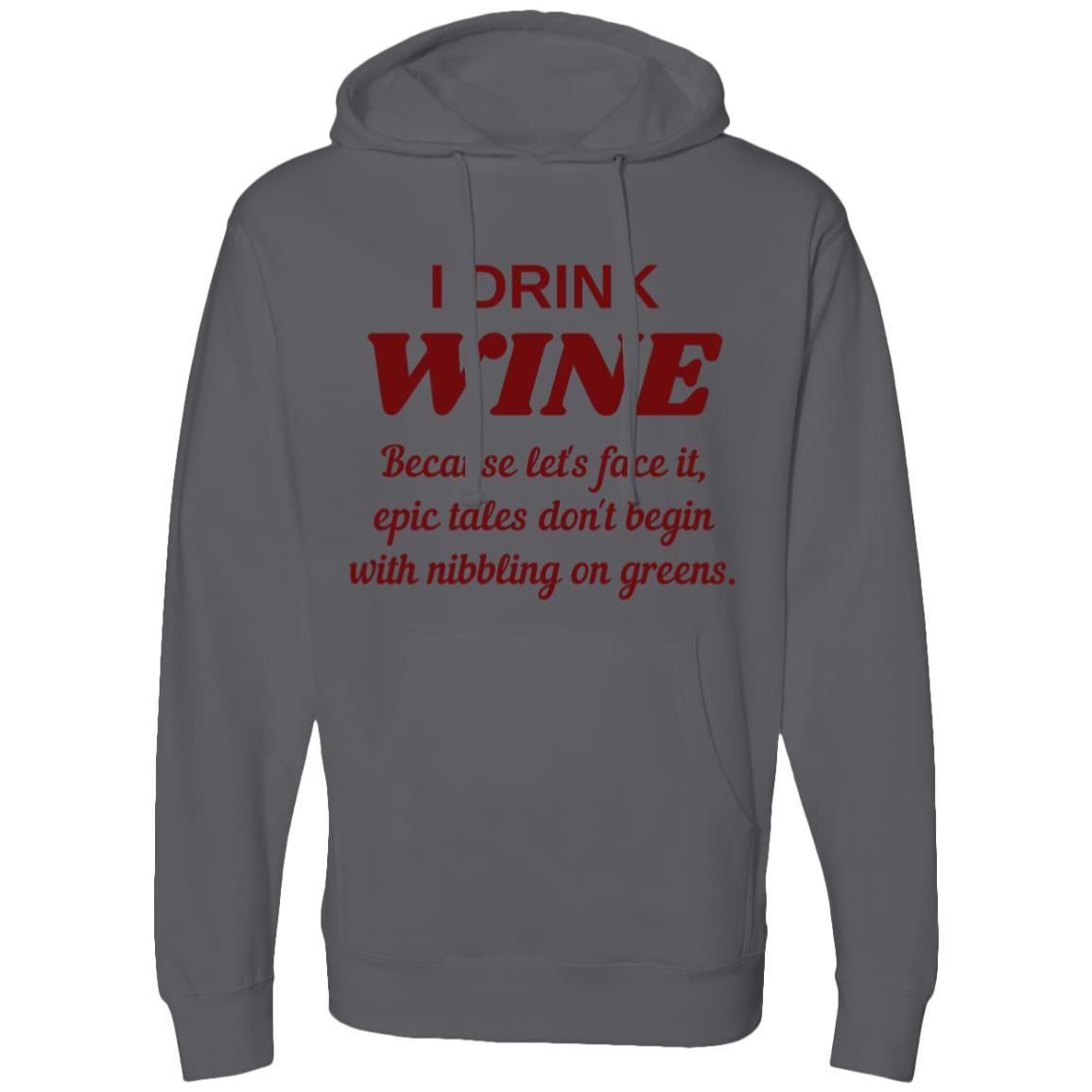 WINE TALES Midweight Hooded Sweatshirt