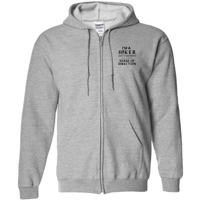 WANDERER'S WAY Zip Up Hooded Sweatshirt