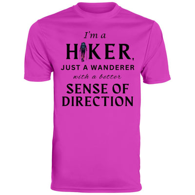 DIRECTIONAL WANDERER Men's Moisture-Wicking Tee