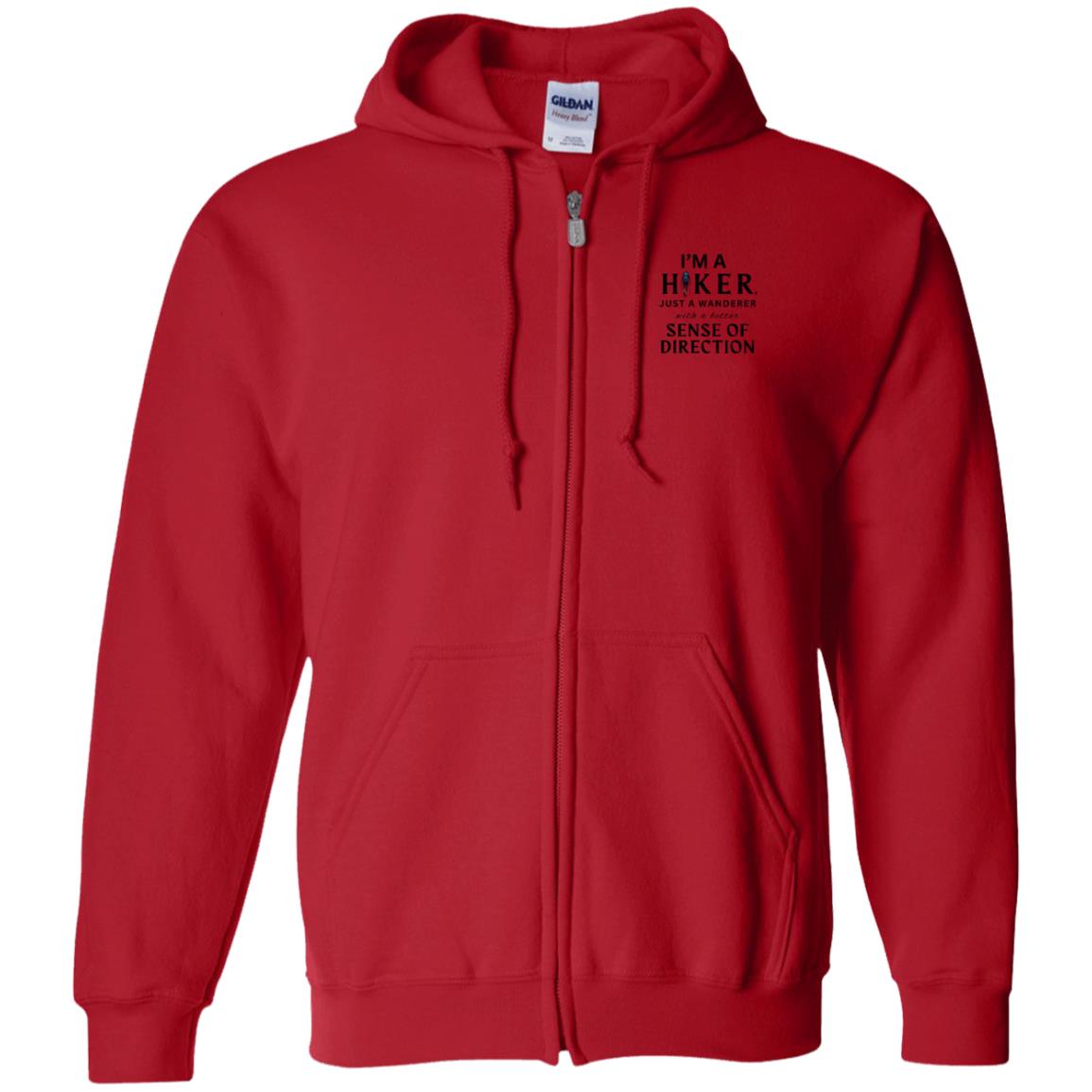 WANDERER'S WAY Zip Up Hooded Sweatshirt