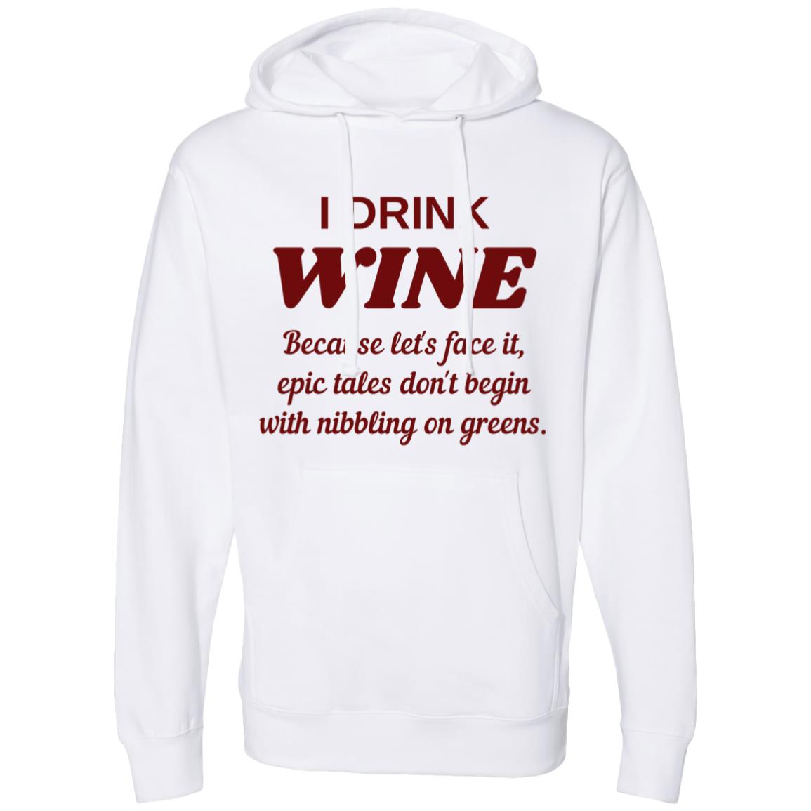 WINE TALES Midweight Hooded Sweatshirt