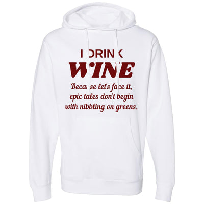 WINE TALES Midweight Hooded Sweatshirt