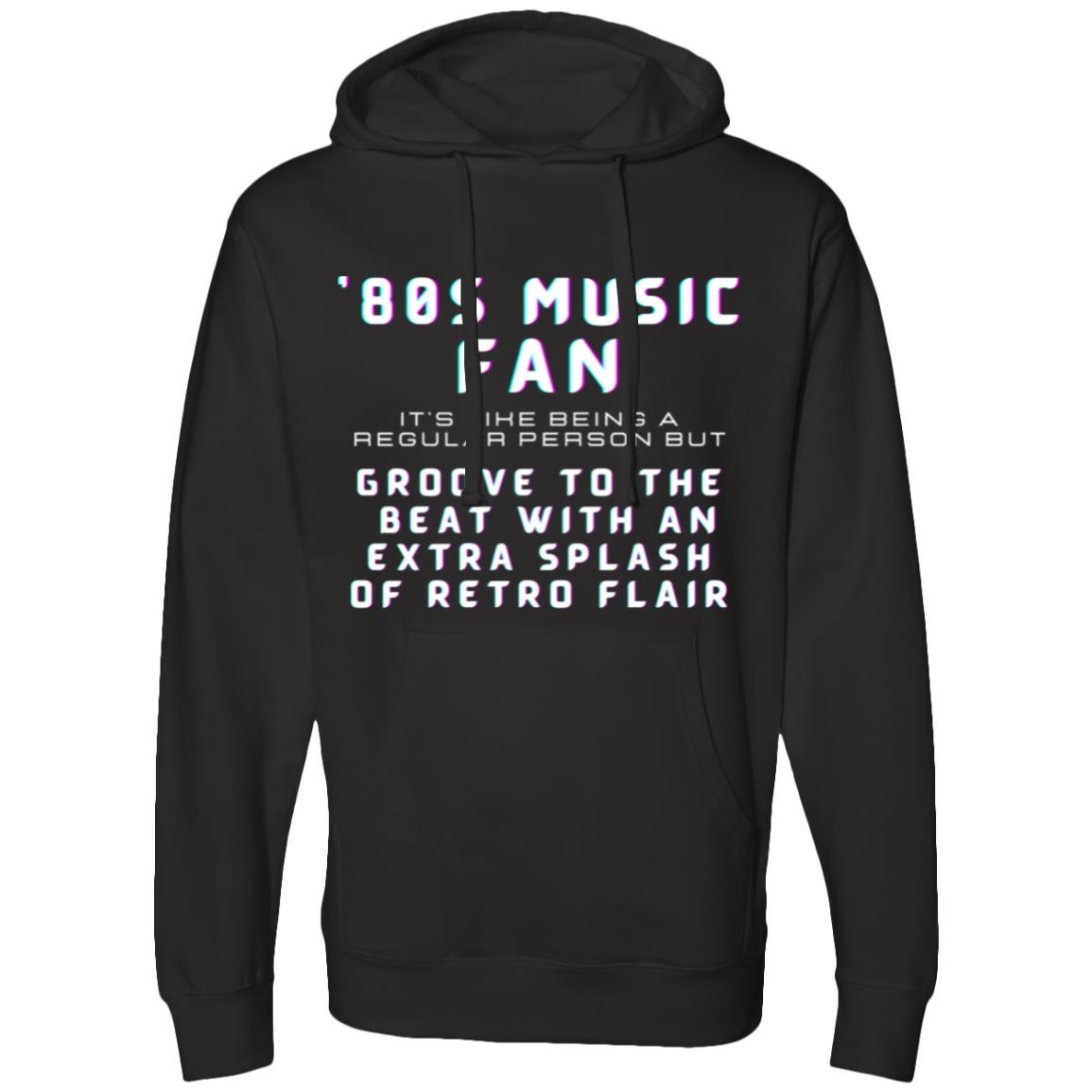 RETRO GROOVE Midweight Hooded Sweatshirt