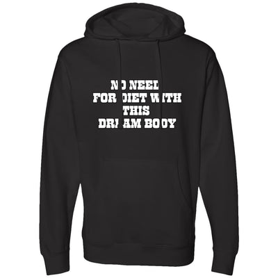 DREAM BODY DELIGHT Midweight Hooded Sweatshirt