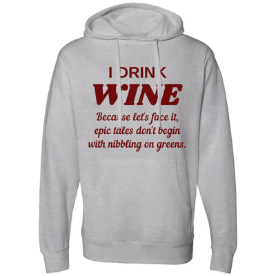WINE TALES Midweight Hooded Sweatshirt